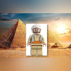 $2 BUILDING BLOCKS MINIFIGURE. NEW IN PLASTIC. $2 WITH ANY $10 ORDER OR MORE